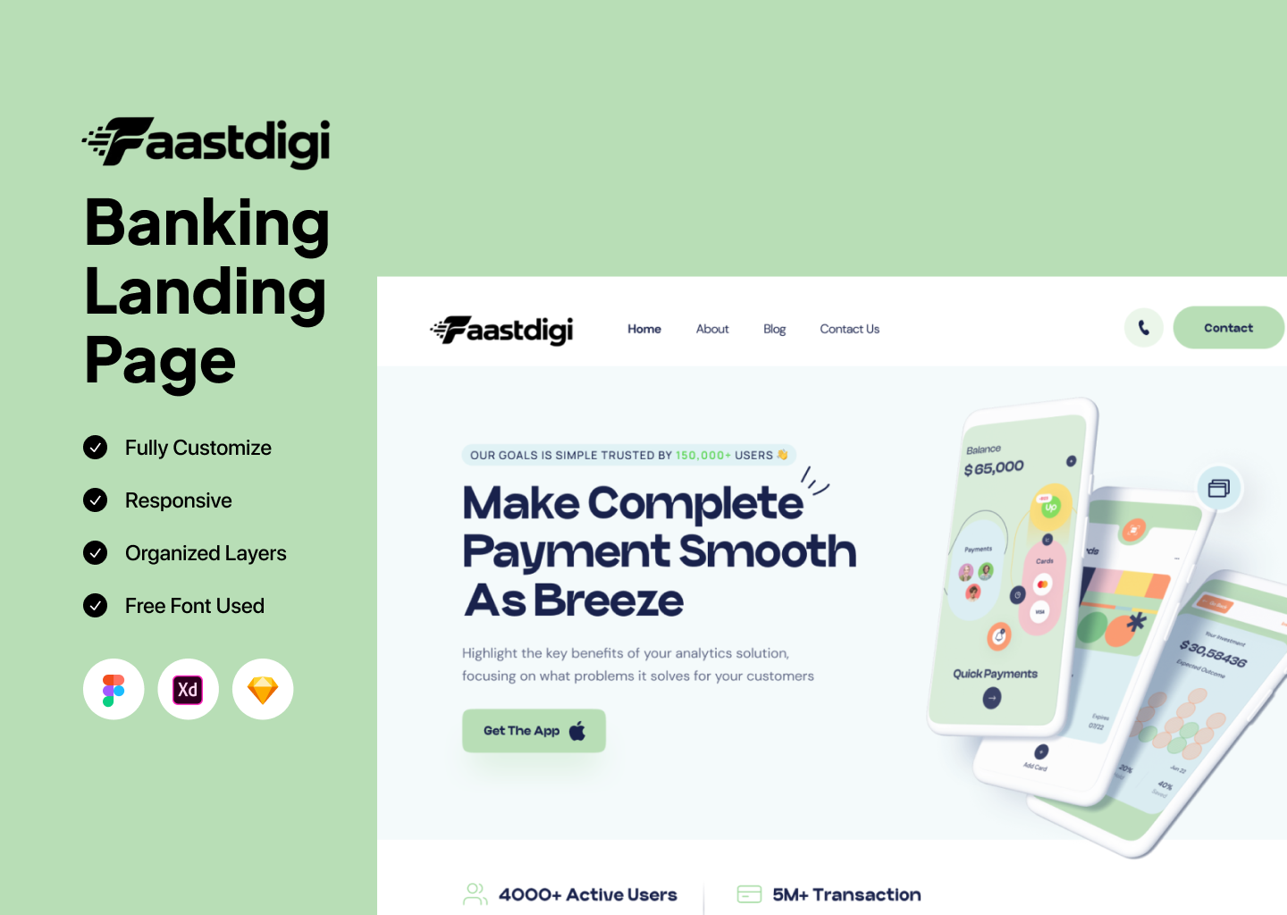 Banking Landing Page